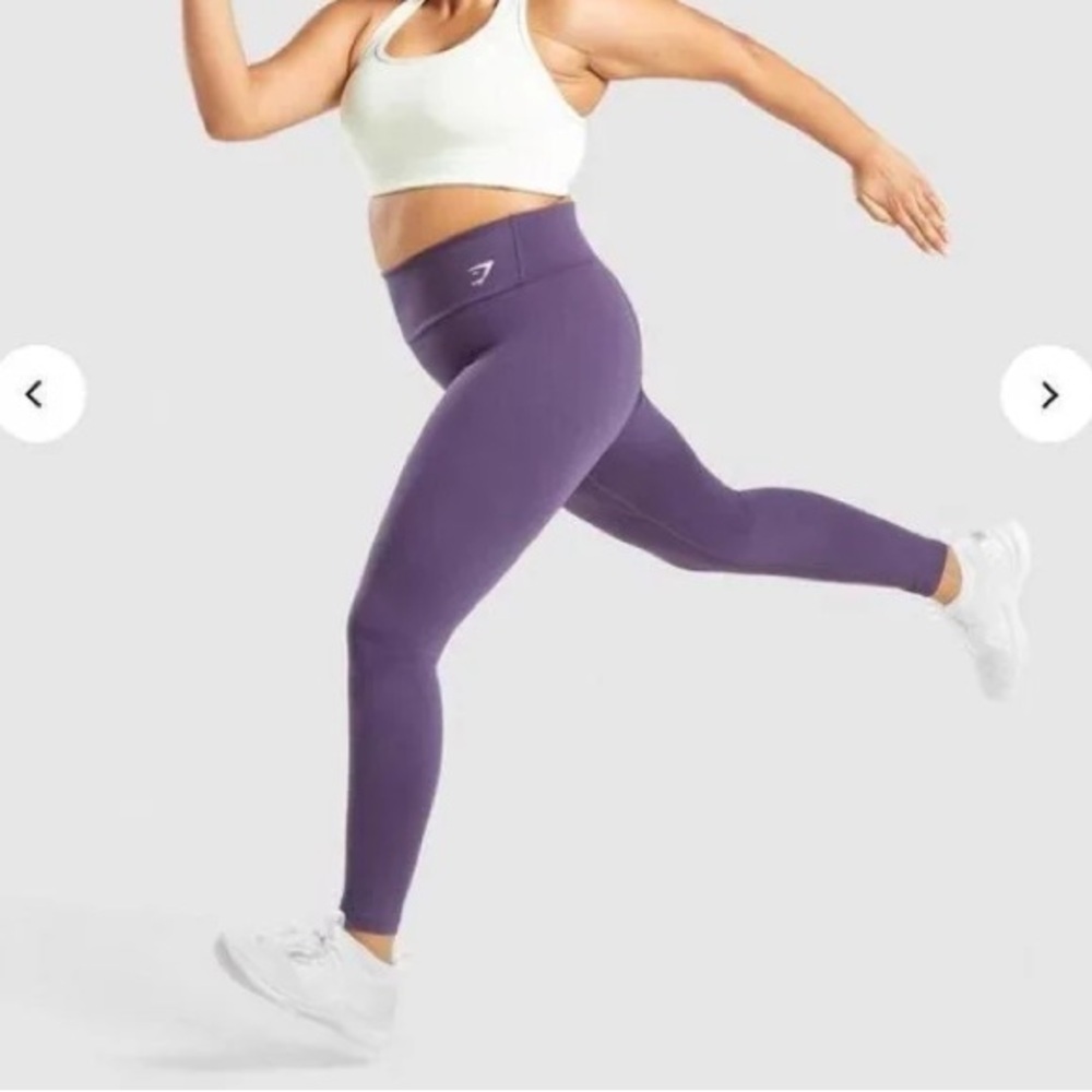 Gymshark purple leggings, size small